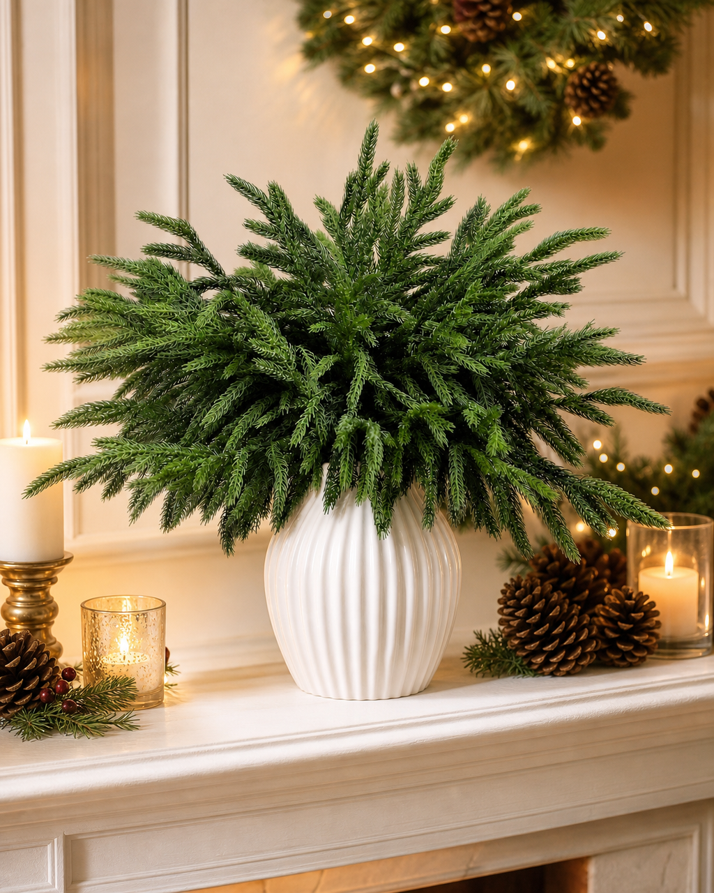 Boreal 18" Pine & Cedar Stems, Set of 10