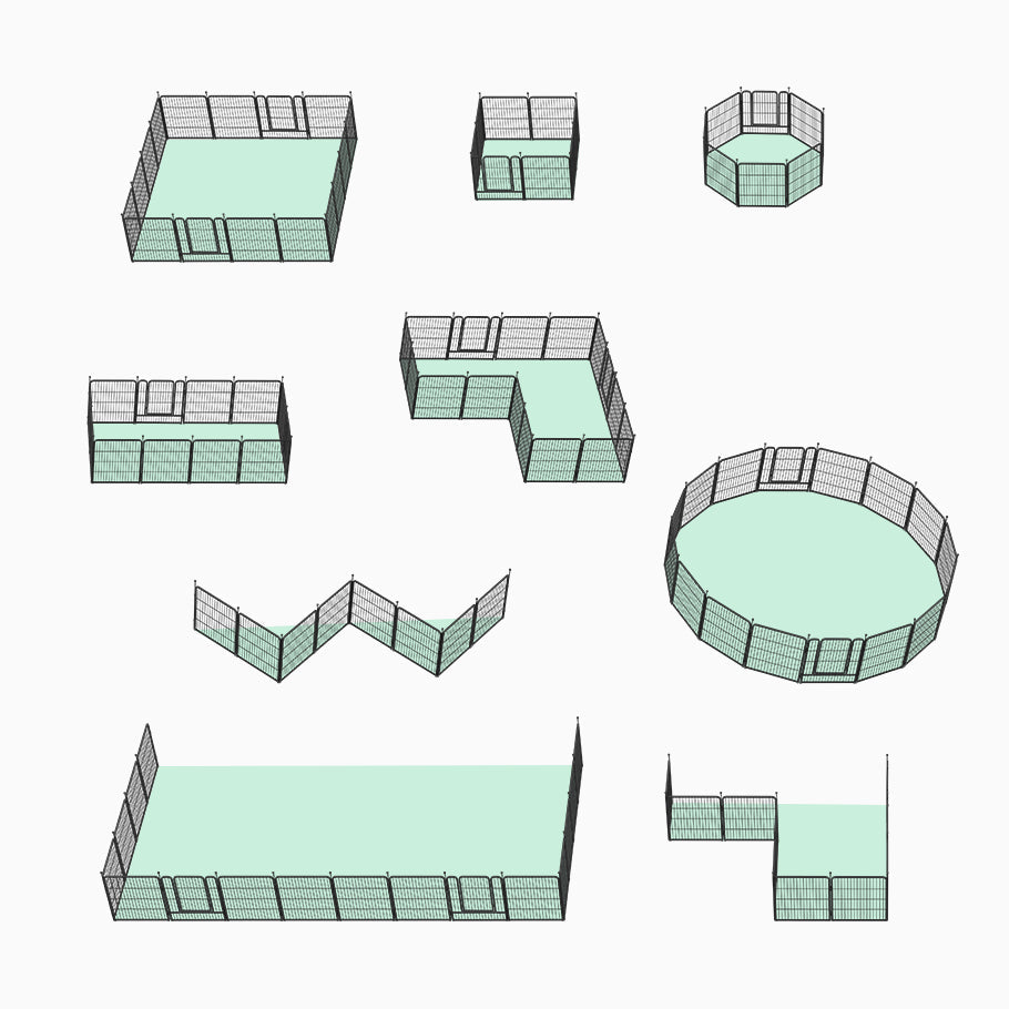 GOODNEST GROVE 8 | Modular Playpen & Barrier