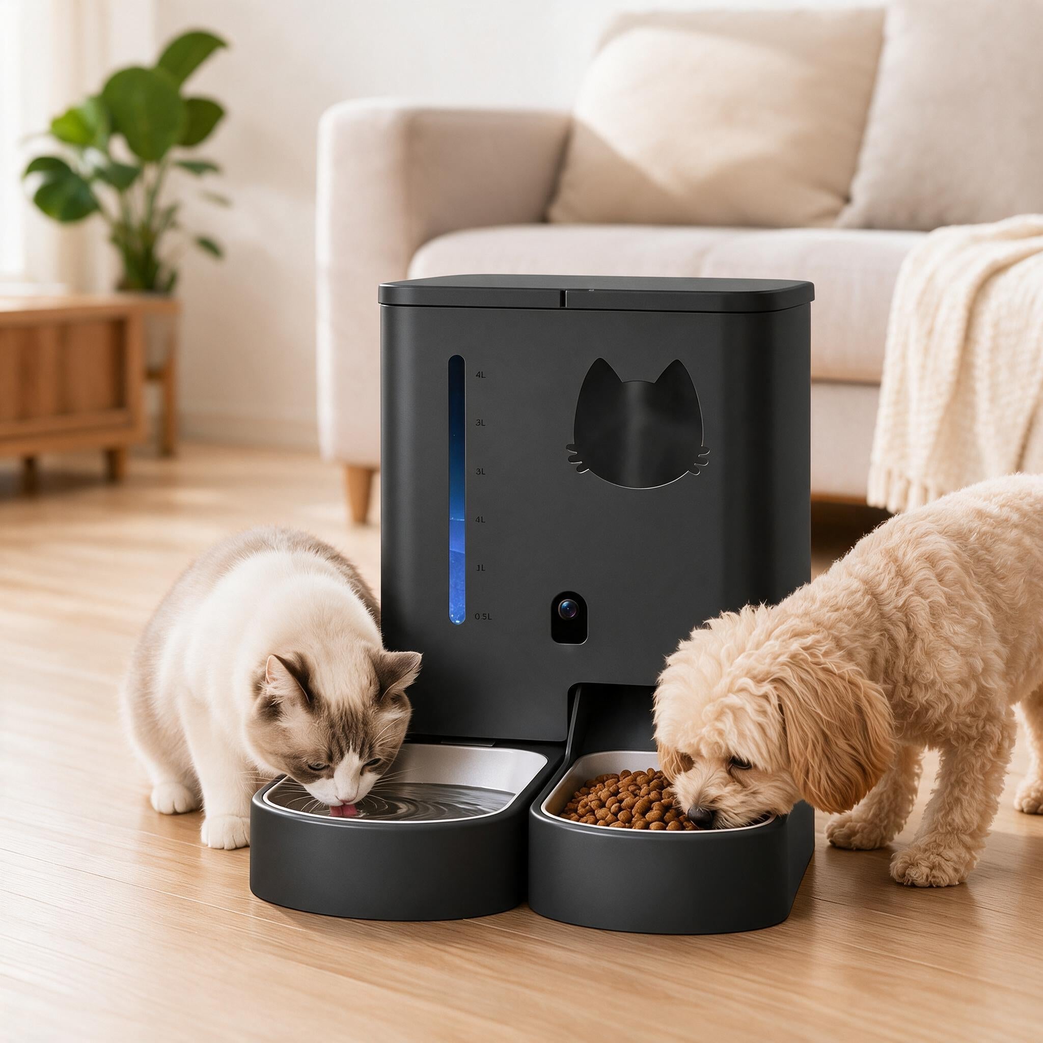 GOODNEST BOWL | Automatic Feeder & Water Dispenser