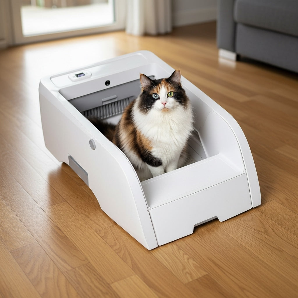 GOODNEST ORACLE | Automatic Open-Top Litter Box