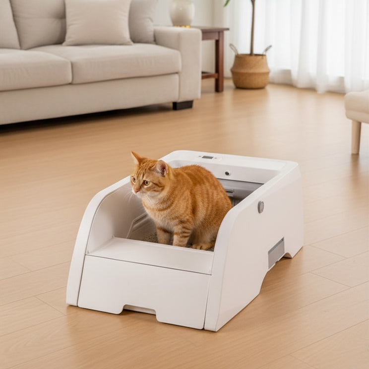 GOODNEST ORACLE | Automatic Open-Top Litter Box