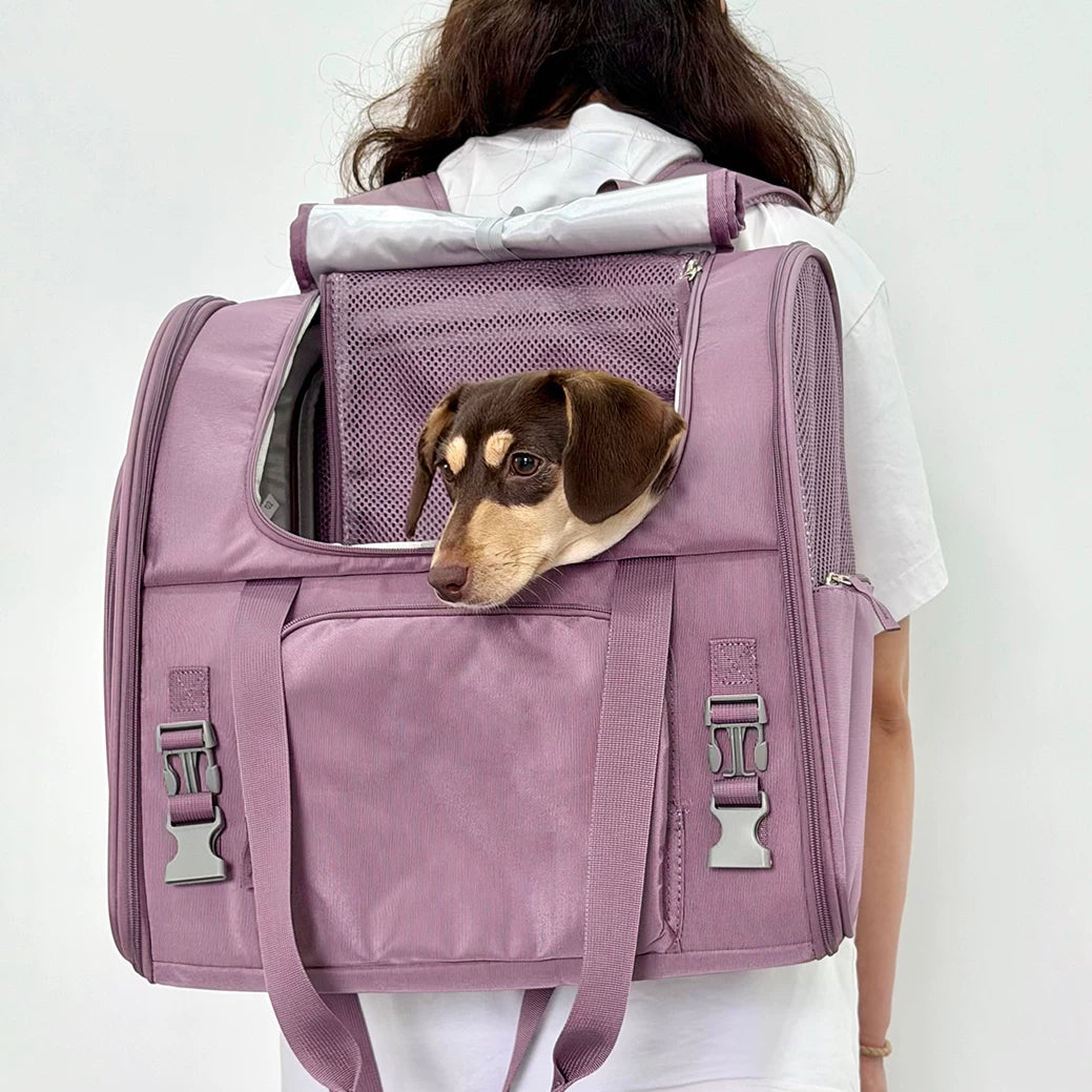 GOODNEST TREK | Expandable Pet Travel Backpack