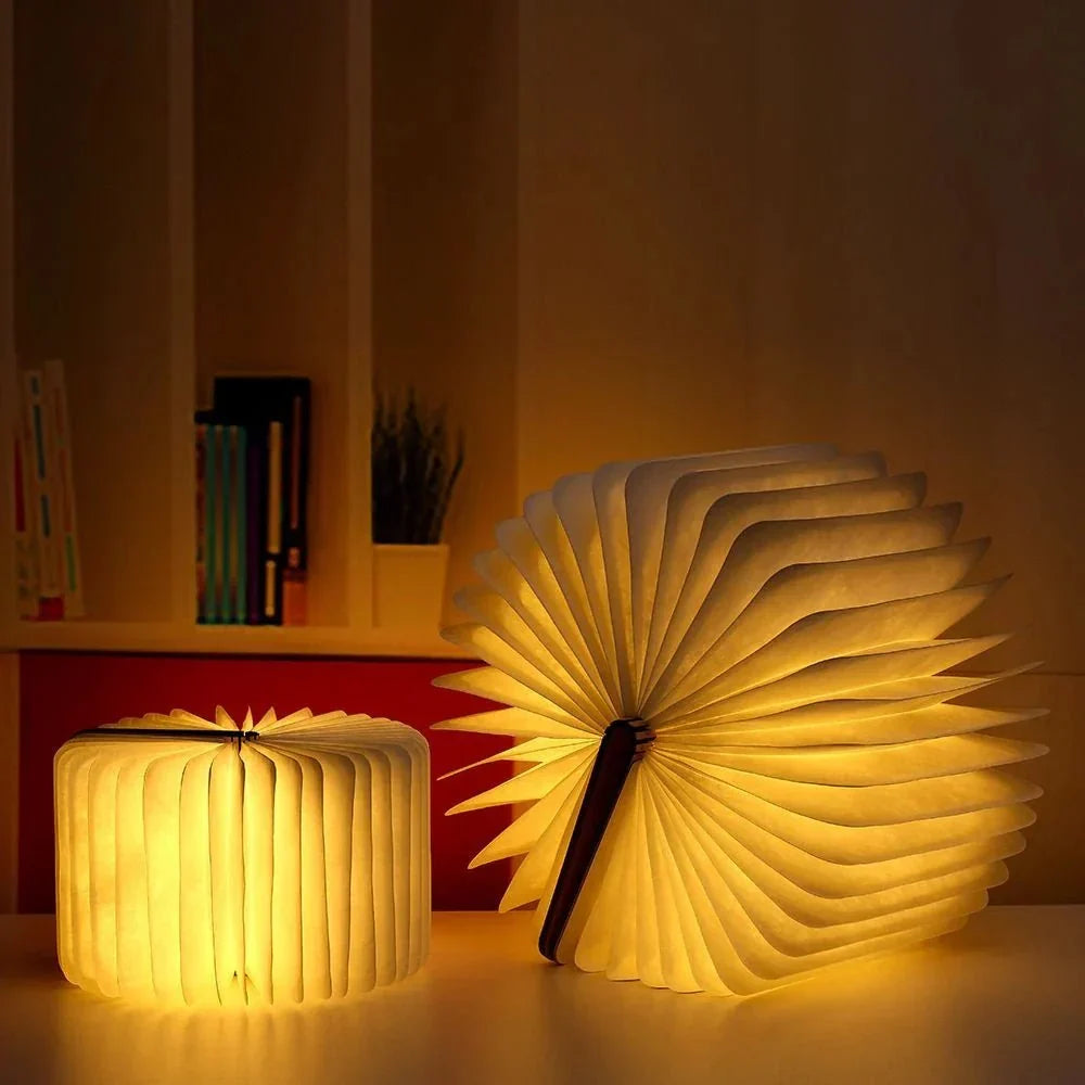Codex Folding Book Table Lamp