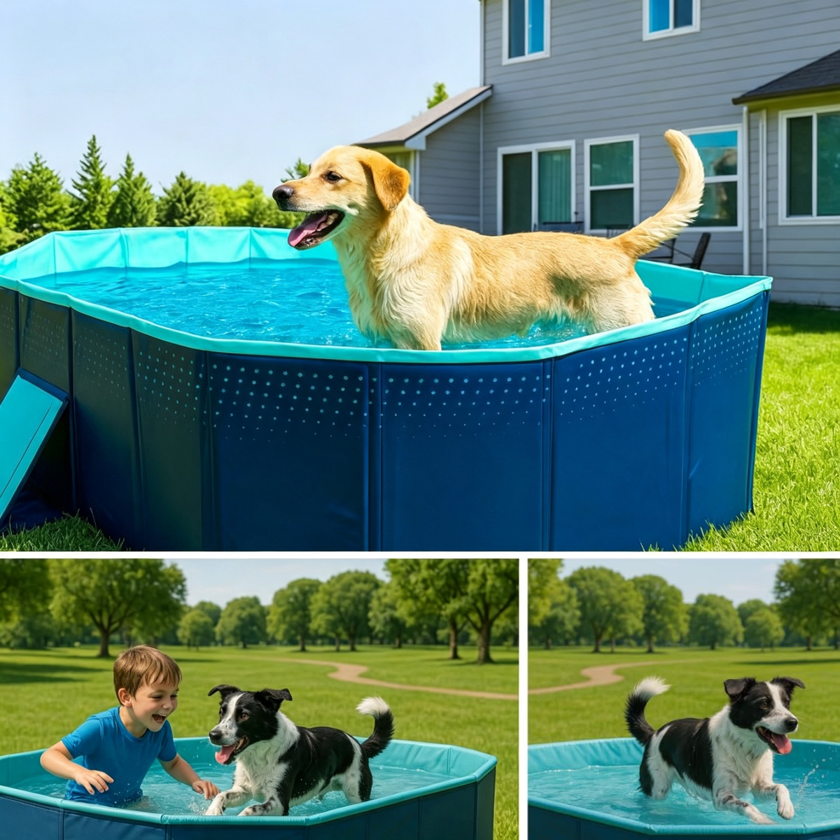 GOODNEST SPLASH | Foldable Dog Pool