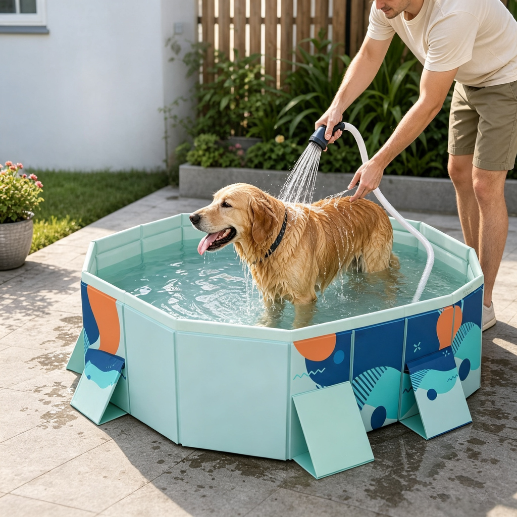 GOODNEST SPLASH | Foldable Dog Pool