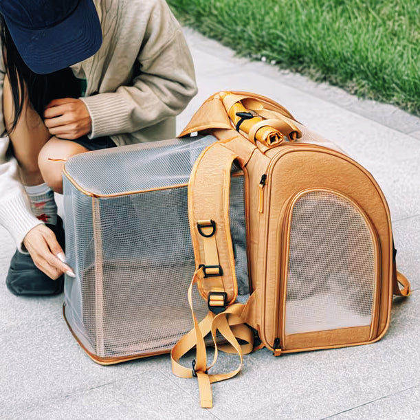 GOODNEST TREK | Expandable Pet Travel Backpack