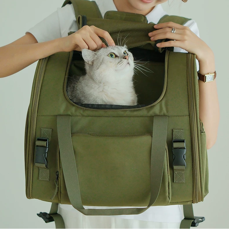 GOODNEST TREK | Expandable Pet Travel Backpack