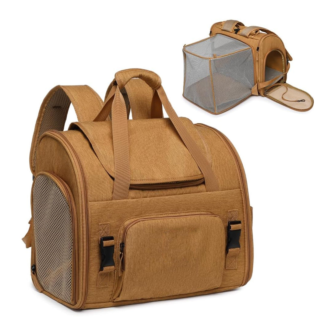 GOODNEST TREK | Expandable Pet Travel Backpack