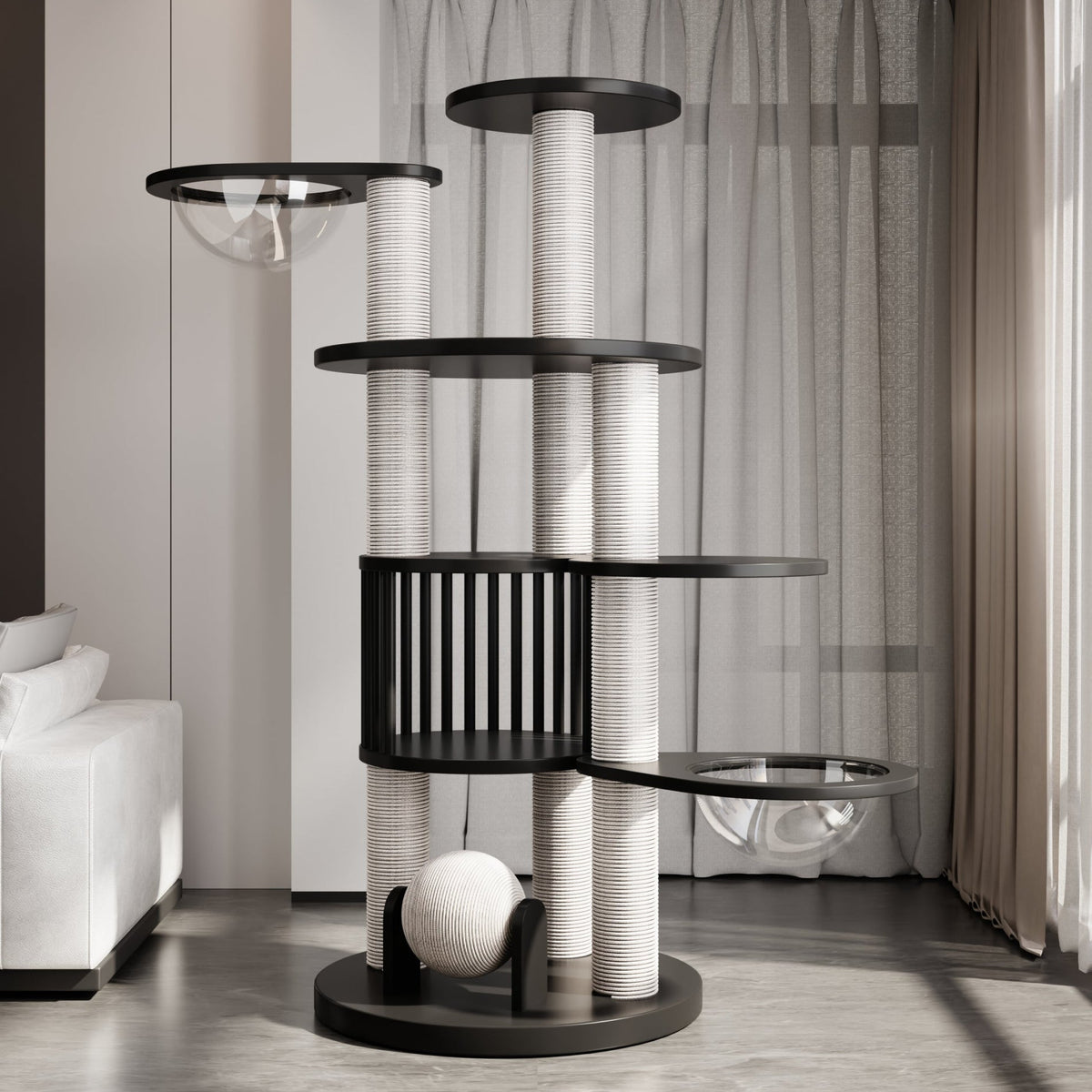 GOODNEST CANOPY | Multi-Tier Cat Tree Tower