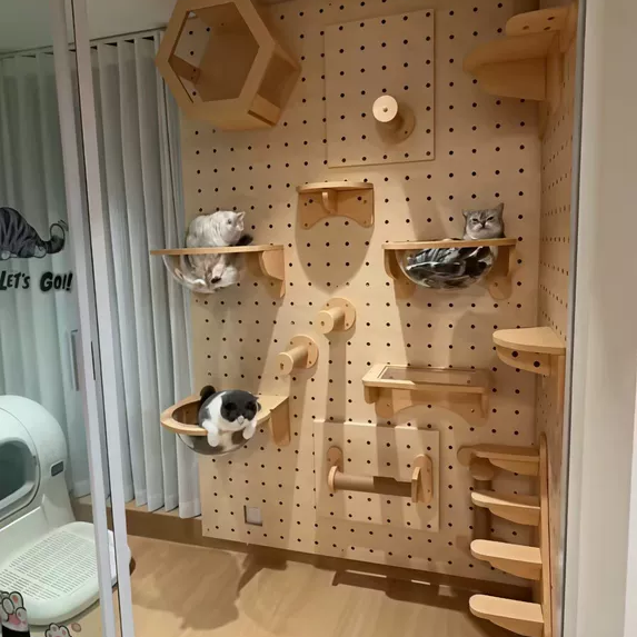 GOODNEST CATWALK | Wall-Mounted Cat Adventure Board