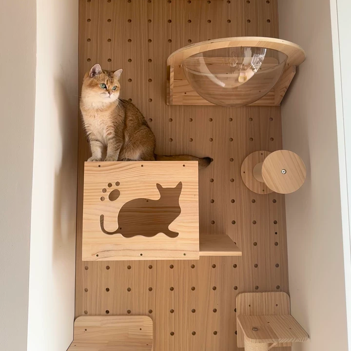 GOODNEST CATWALK | Wall-Mounted Cat Adventure Board