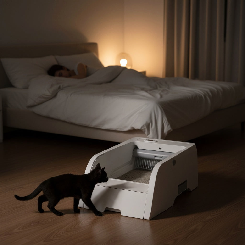 GOODNEST ORACLE | Automatic Open-Top Litter Box