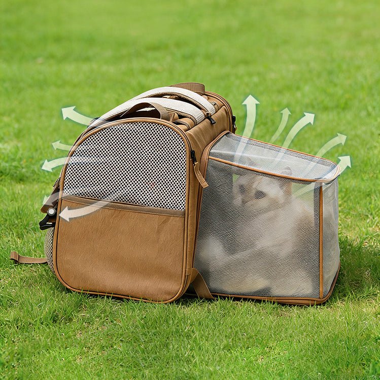 GOODNEST TREK | Expandable Pet Travel Backpack