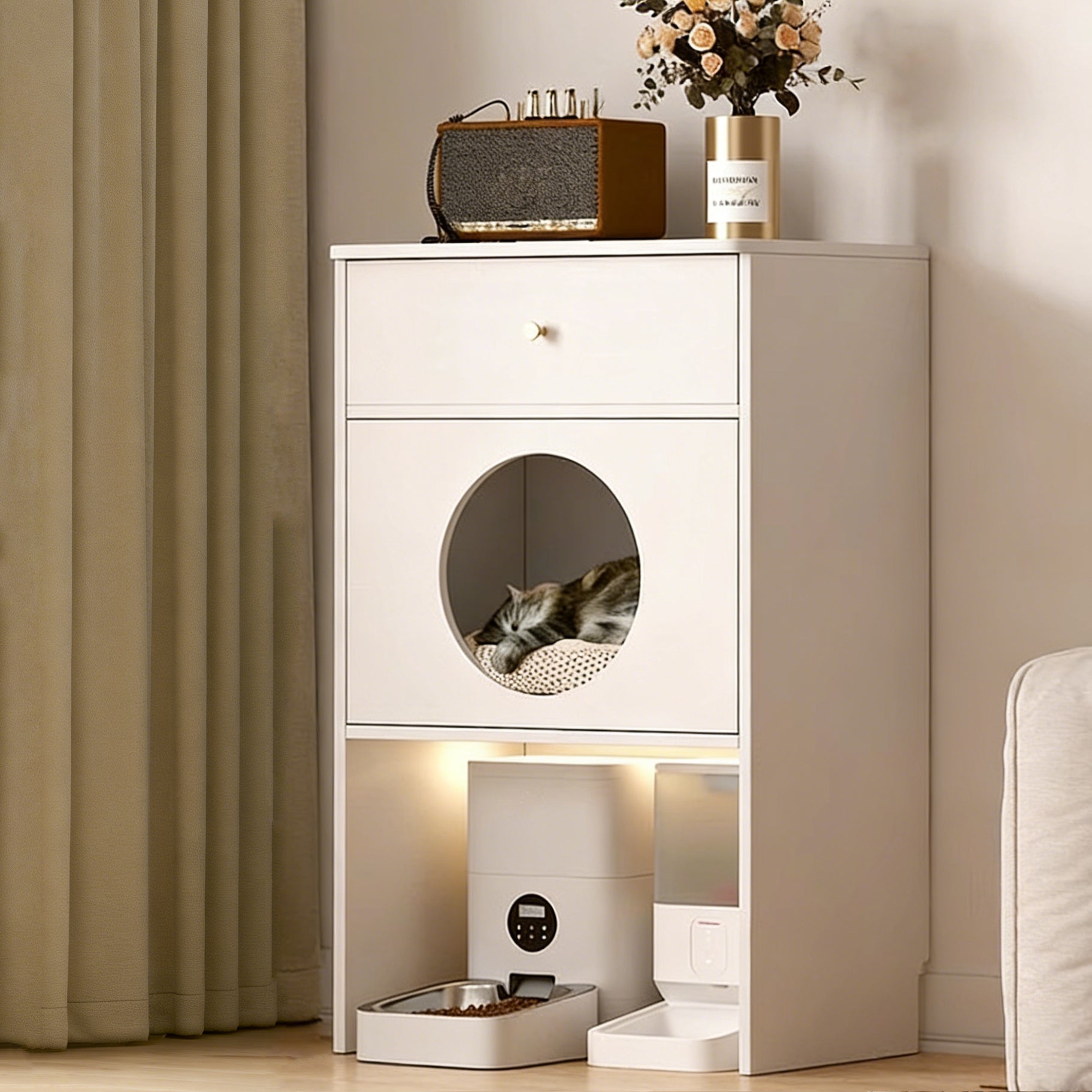 GOODNEST BURROW | Pet Nest Storage Cabinet