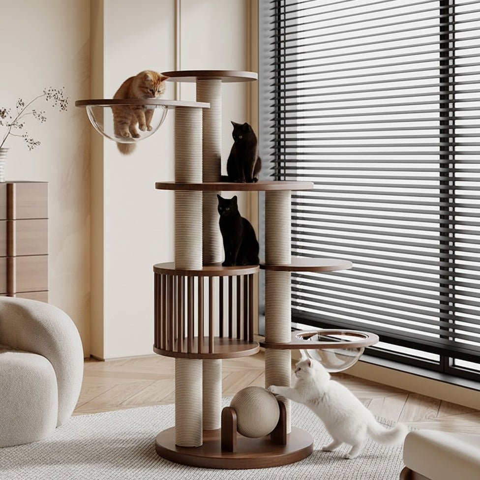 GOODNEST CANOPY | Multi-Tier Cat Tree Tower