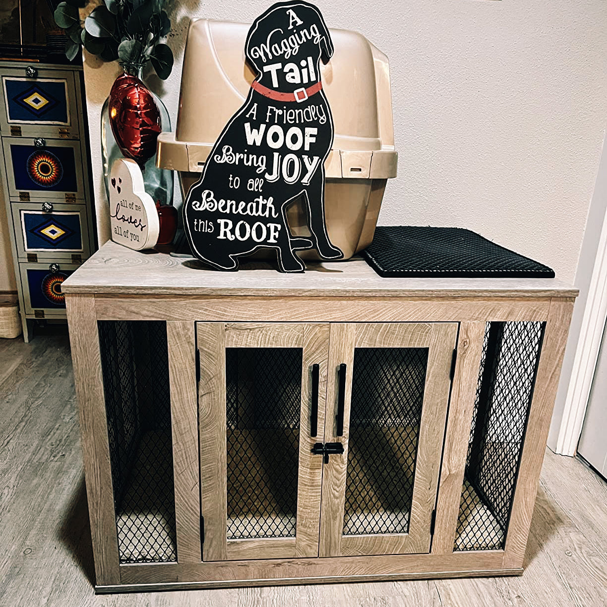 GOODNEST HOMESTEAD | Rustic Dog Crate