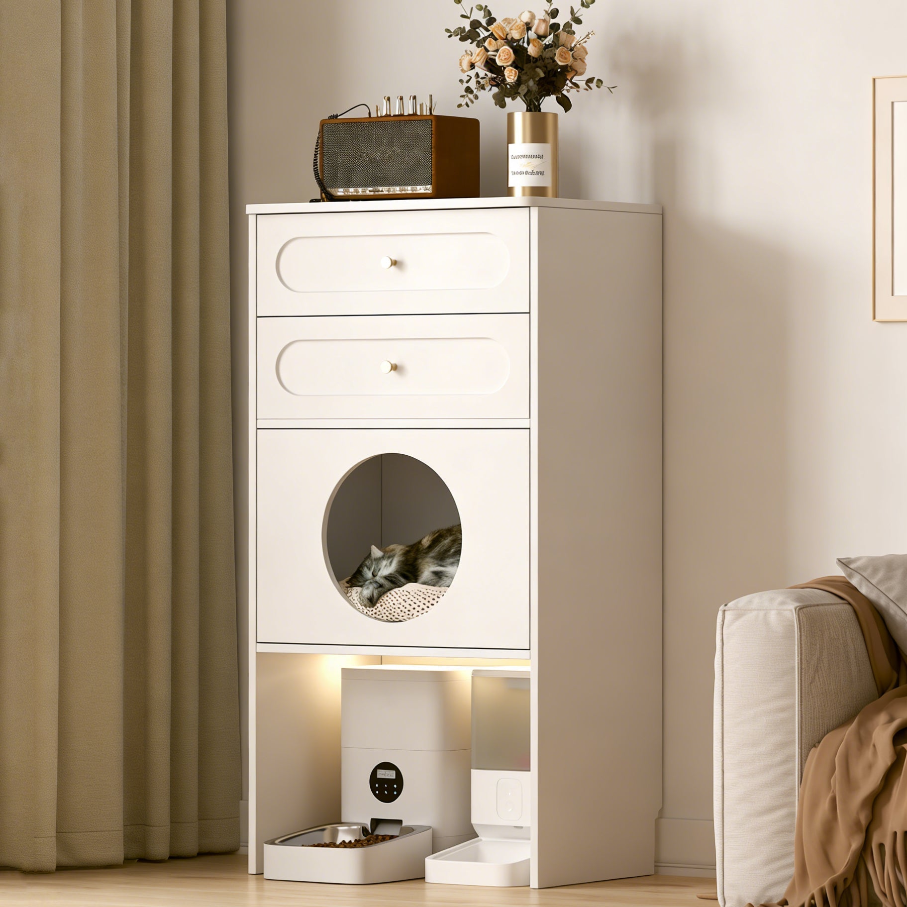 GOODNEST BURROW | Pet Nest Storage Cabinet