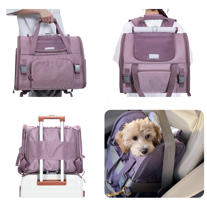 GOODNEST TREK | Expandable Pet Travel Backpack