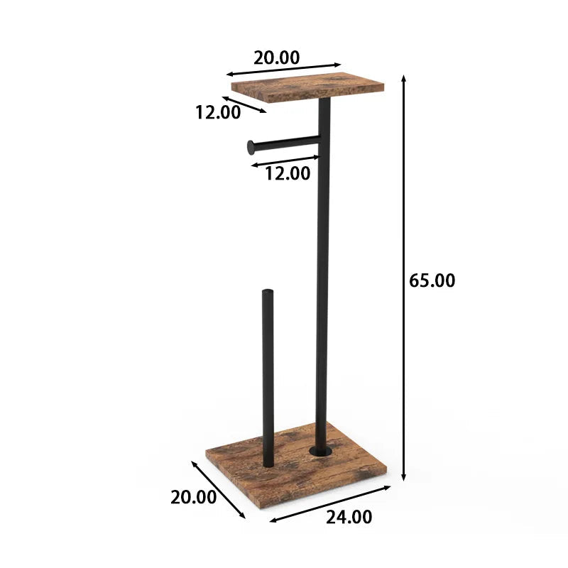 Bridge Freestanding Toilet Roll Holder