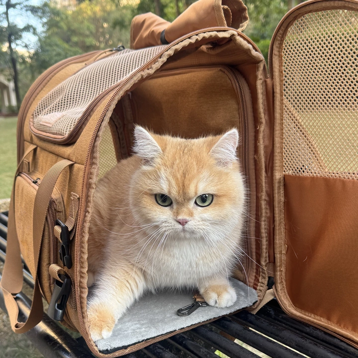GOODNEST TREK | Expandable Pet Travel Backpack