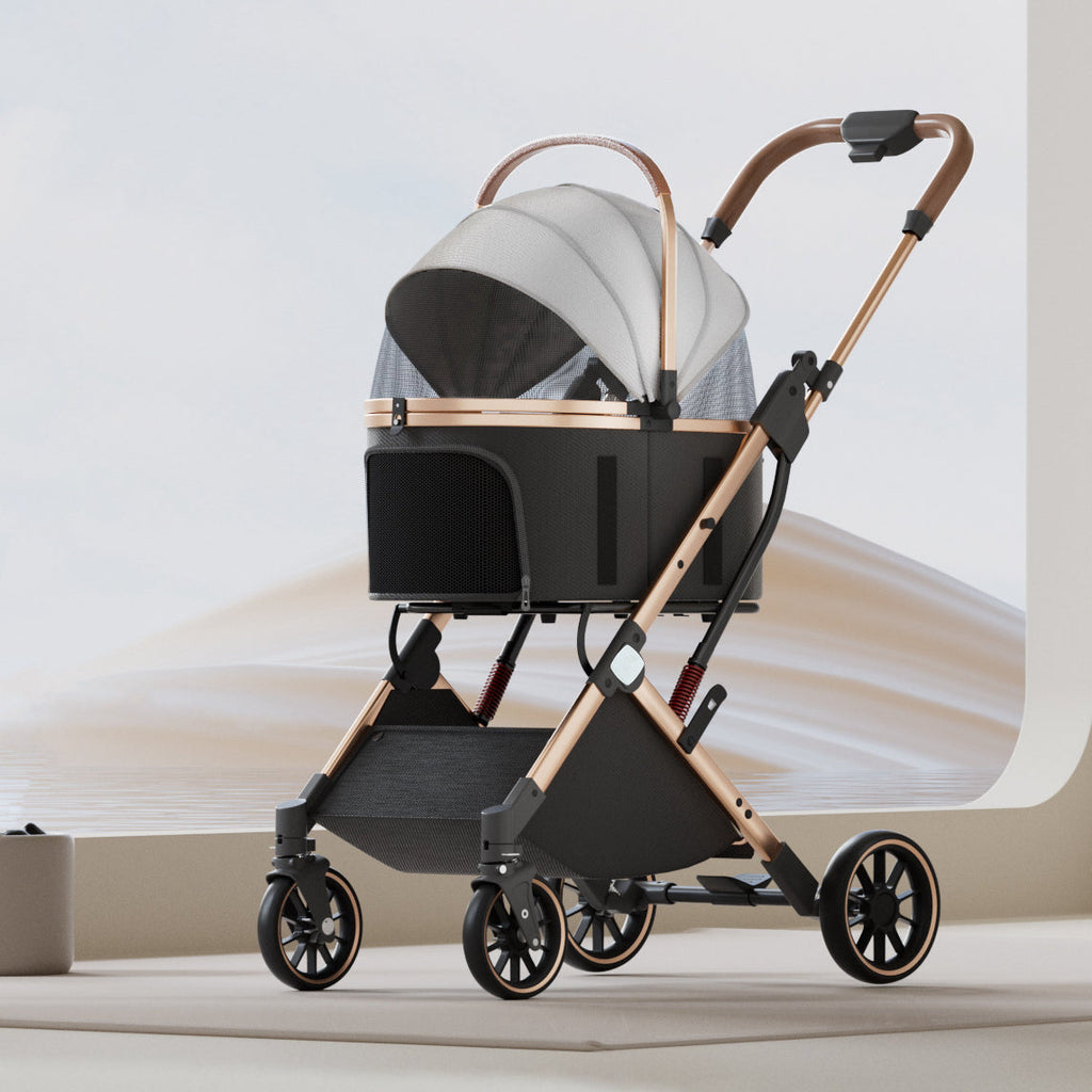 GOODNEST ROVER | 2-in-1 Foldable Pet Stroller