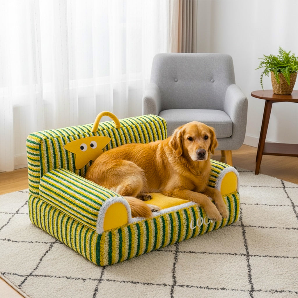 GOODNEST PLUME | Fluffy Pet Sofa Bed