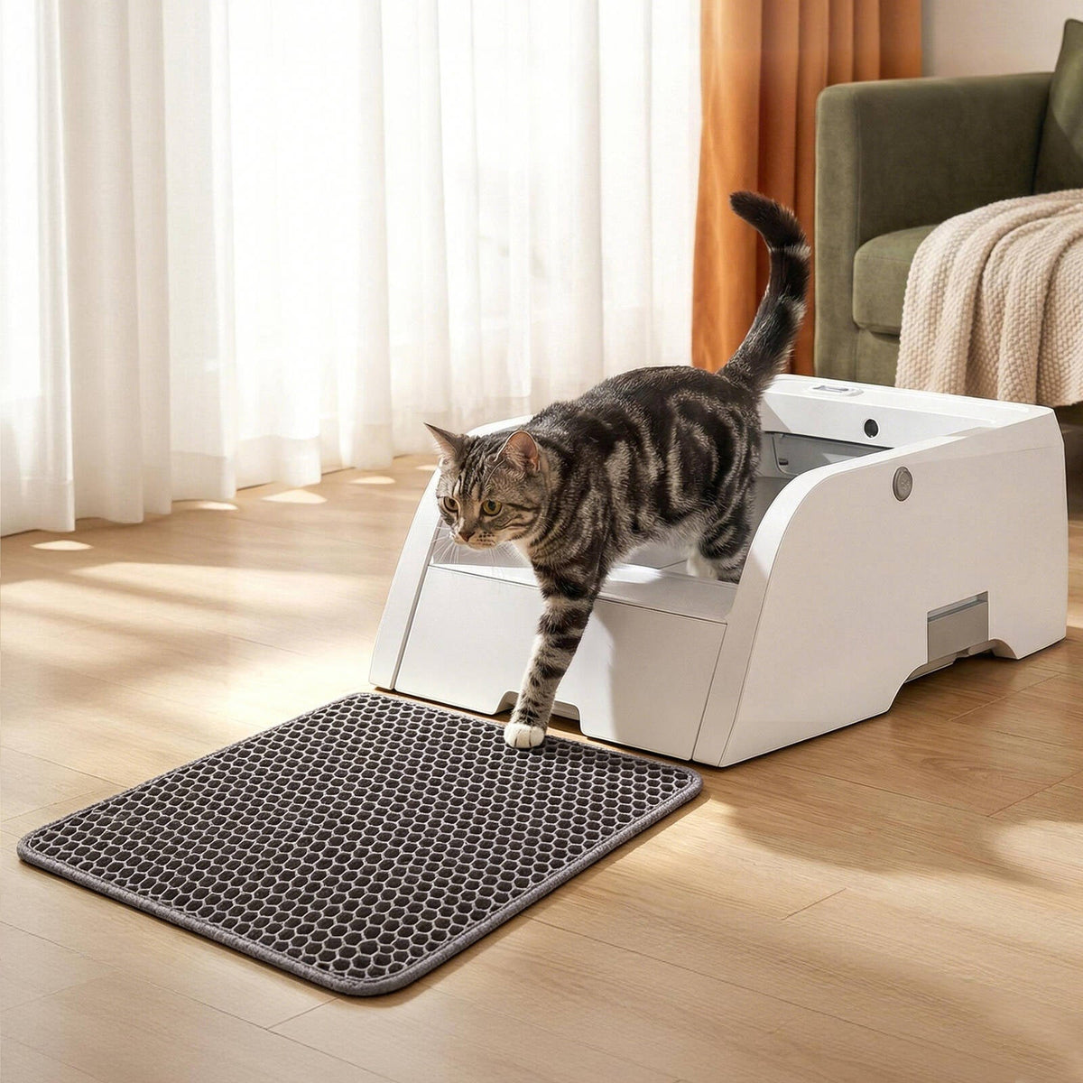 GOODNEST ORACLE | Automatic Open-Top Litter Box