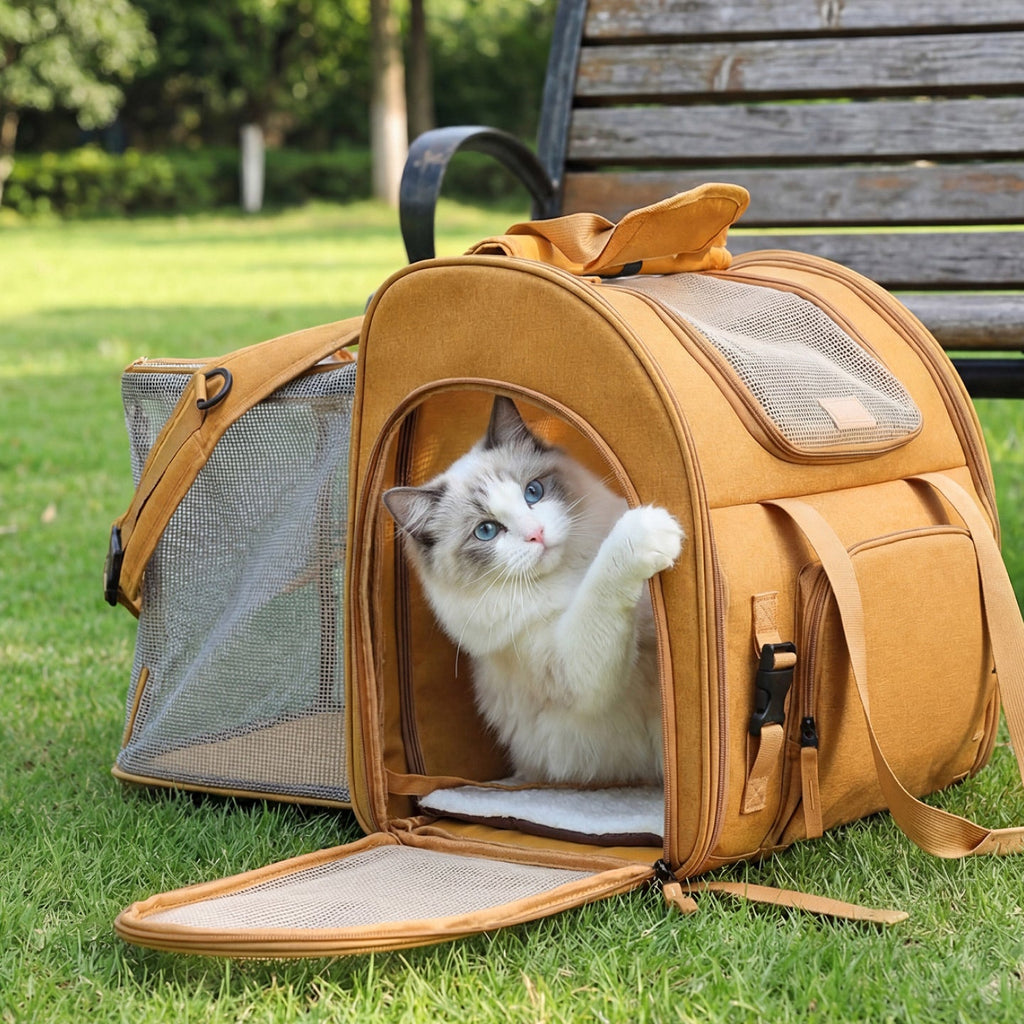 GOODNEST TREK | Expandable Pet Travel Backpack