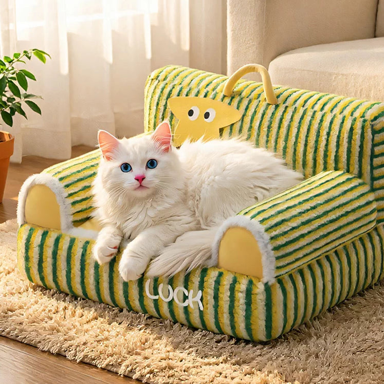 GOODNEST PLUME | Fluffy Pet Sofa Bed