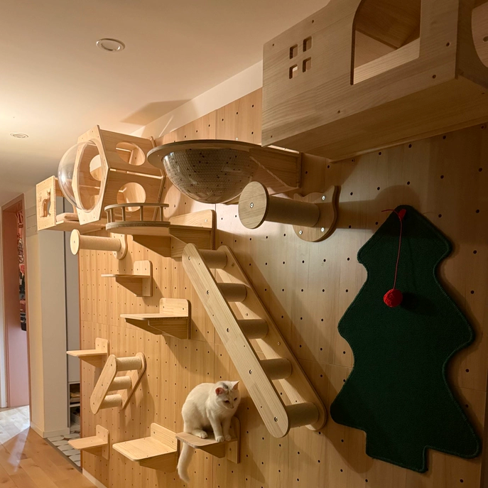 GOODNEST CATWALK | Wall-Mounted Cat Adventure Board