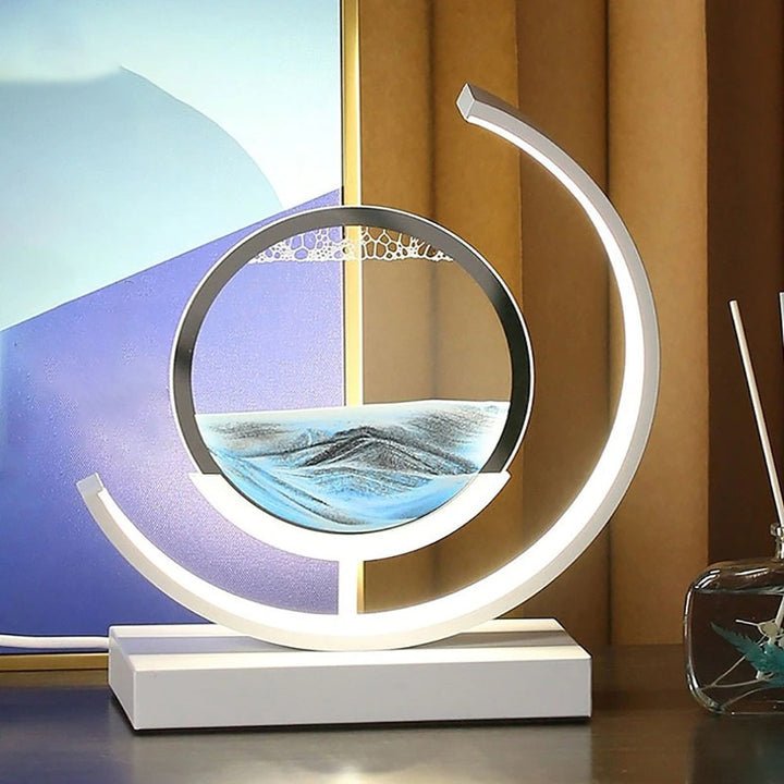 Dune 3D Moving Sand Art Table Lamp