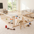 GOODNEST GROVE | Timber Pet Playpen & Tree Barrier