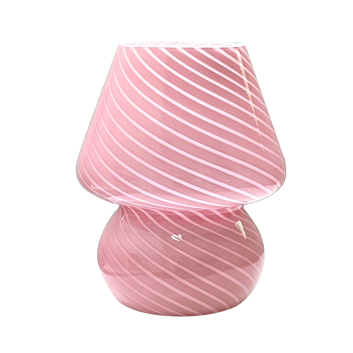 Veneto Glass Mushroom Table Lamp