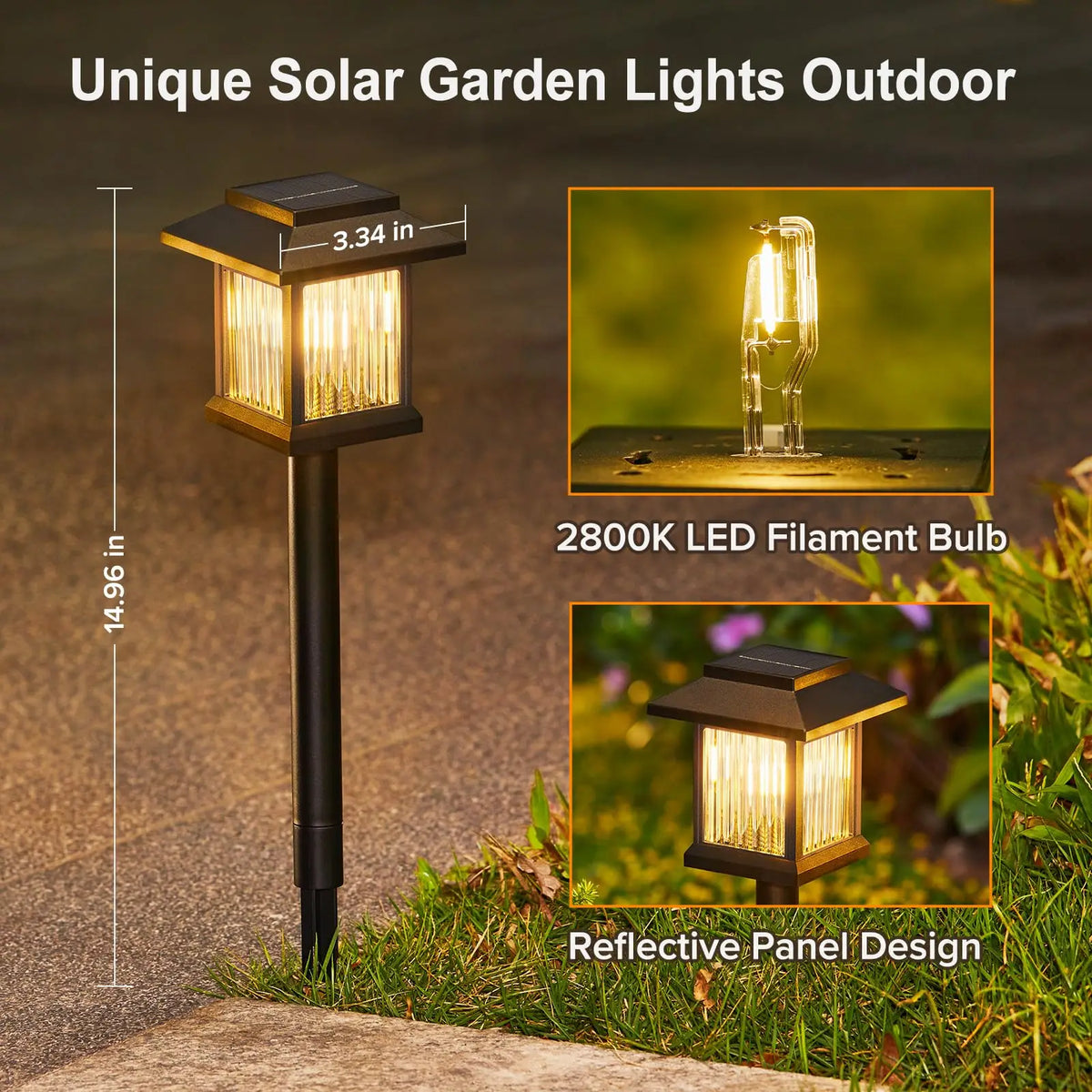 GOODNEST PATH | Solar Pathway Light Set
