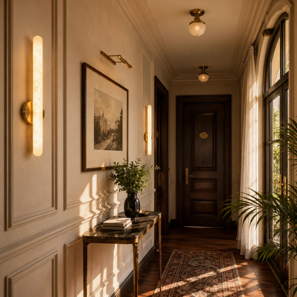 GOODNEST LUMEN | Alabaster Wall Light