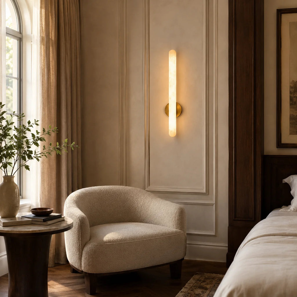 GOODNEST LUMEN | Alabaster Wall Light