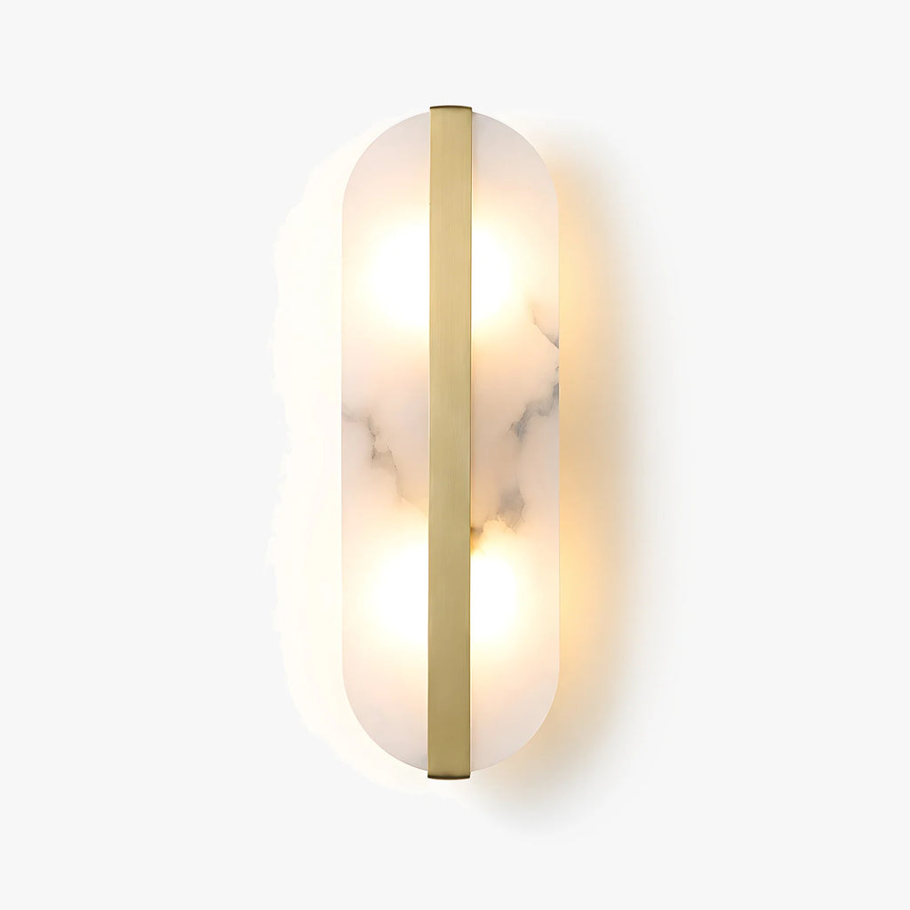 GOODNEST VESPER | Alabaster Capsule Wall Light