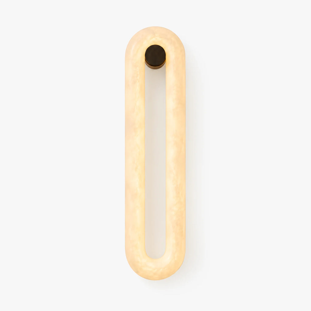 GOODNEST OPAL | Alabaster Oval Wall Light