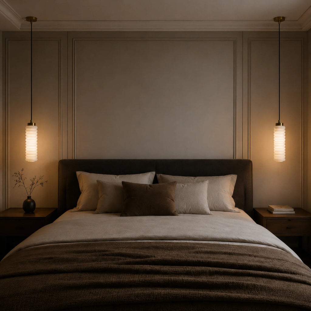 GOODNEST HALO | Alabaster Pendant Light