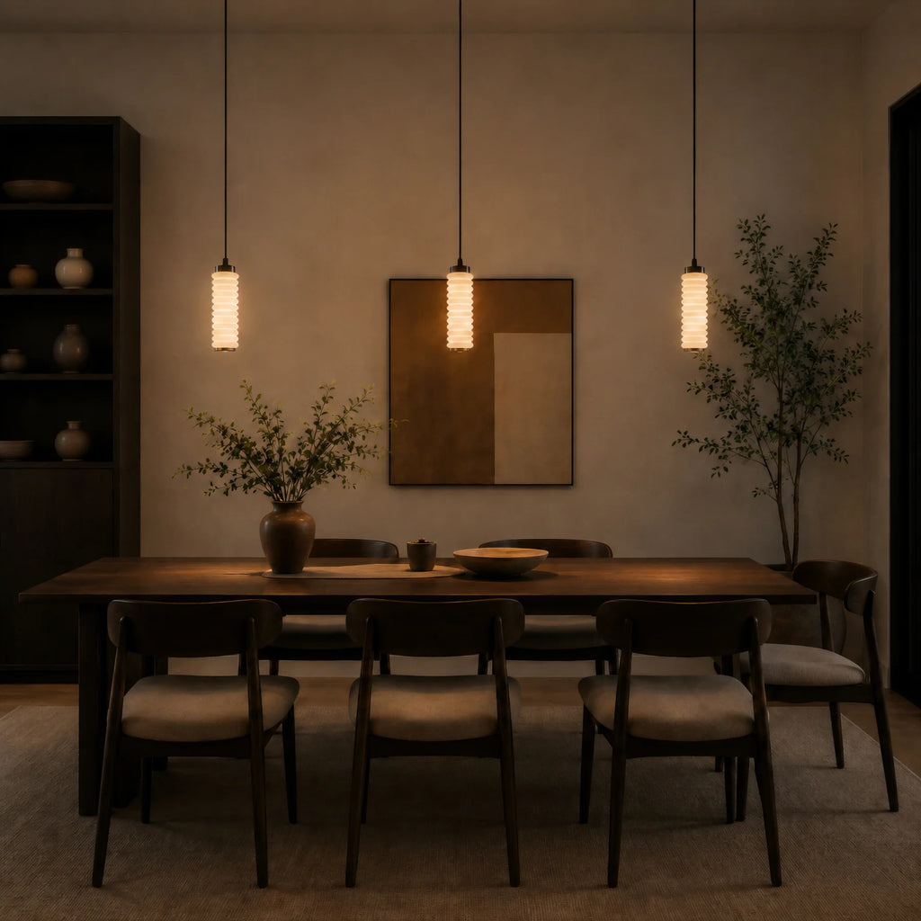 GOODNEST HALO | Alabaster Pendant Light