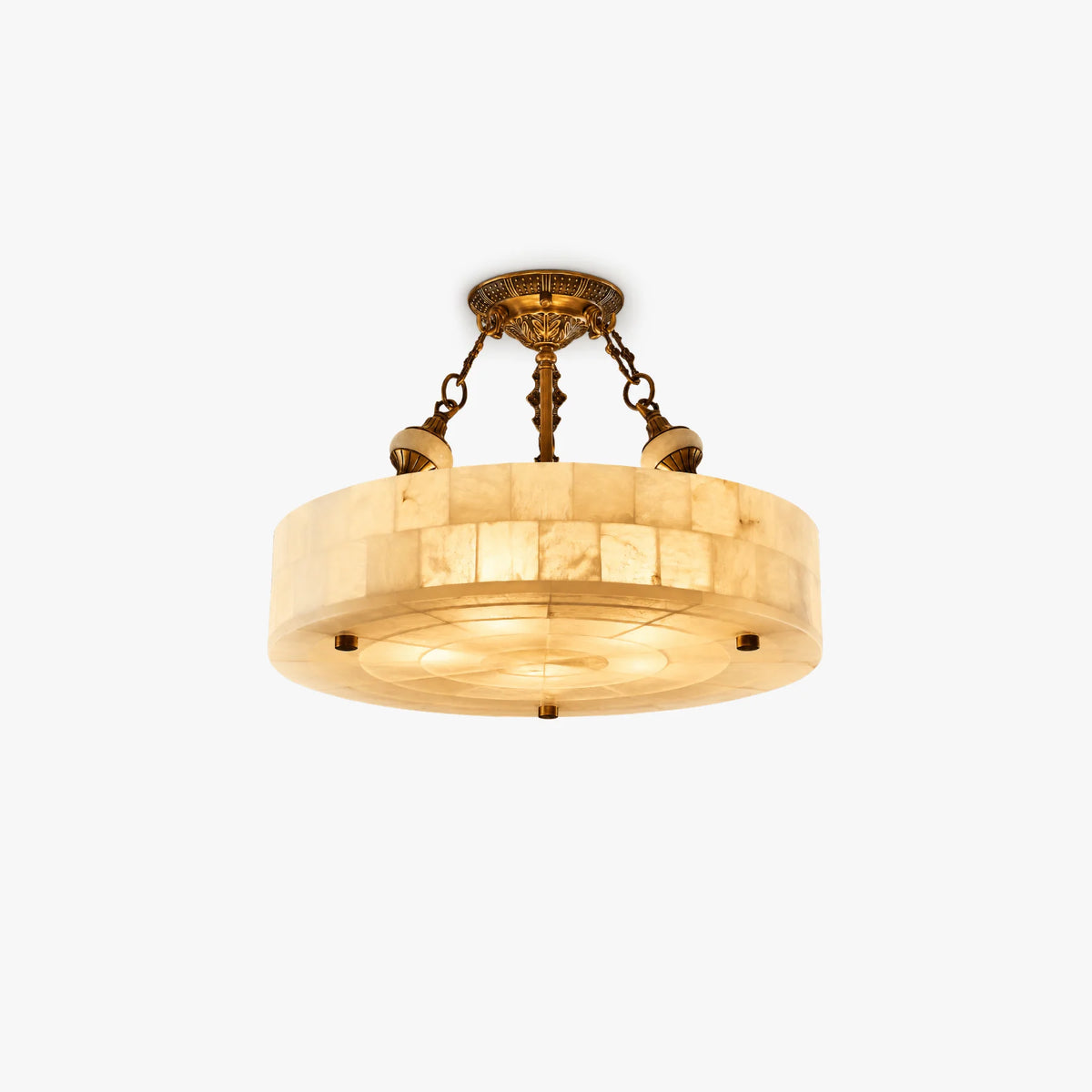 GOODNEST CHALK | Alabaster Ceiling Light