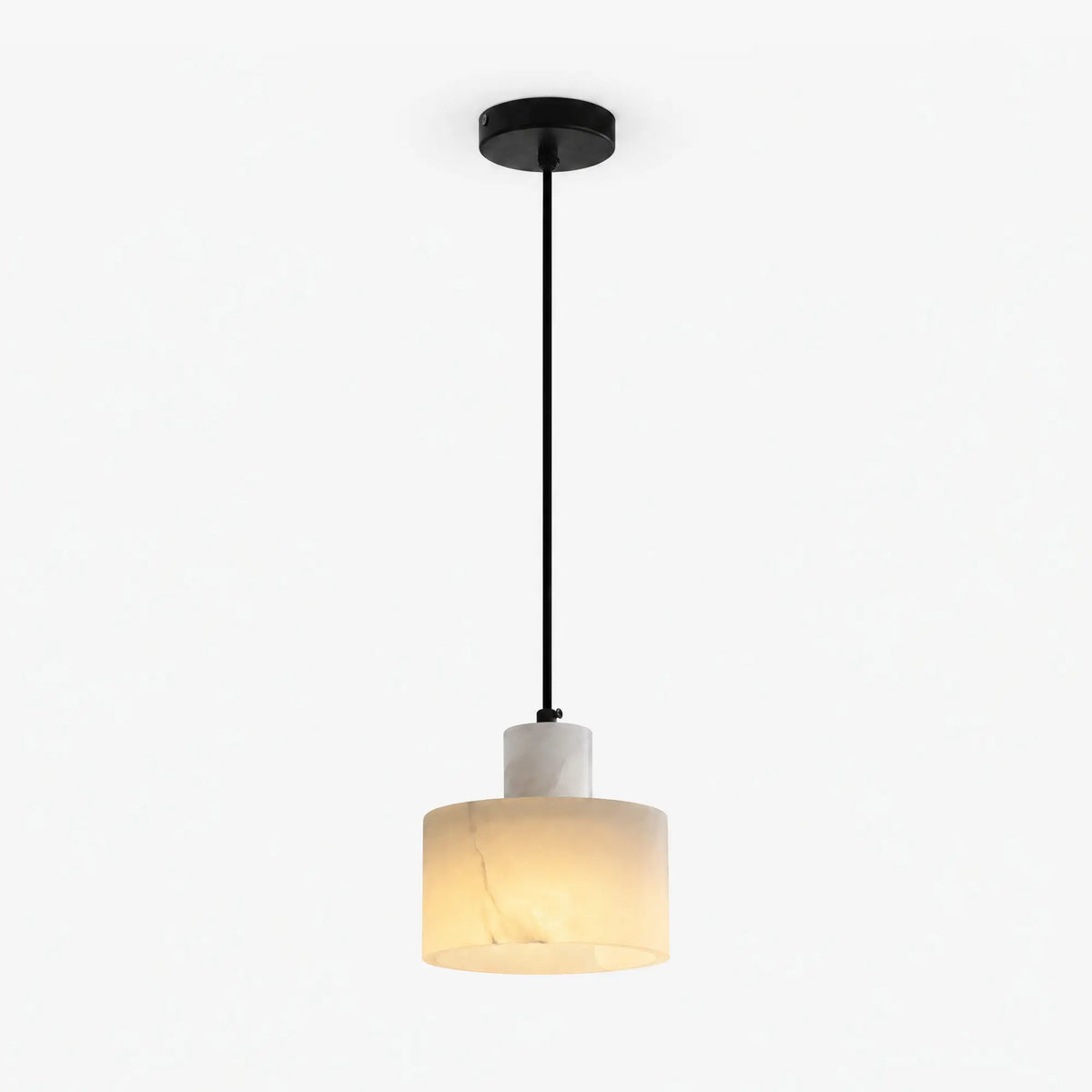 GOODNEST TAMBOUR | Alabaster Drum Pendant