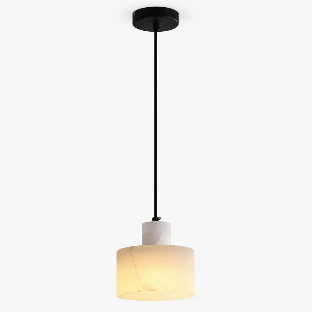 GOODNEST TAMBOUR | Alabaster Drum Pendant