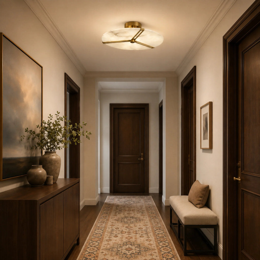 GOODNEST NIMBUS | Alabaster Ceiling Light