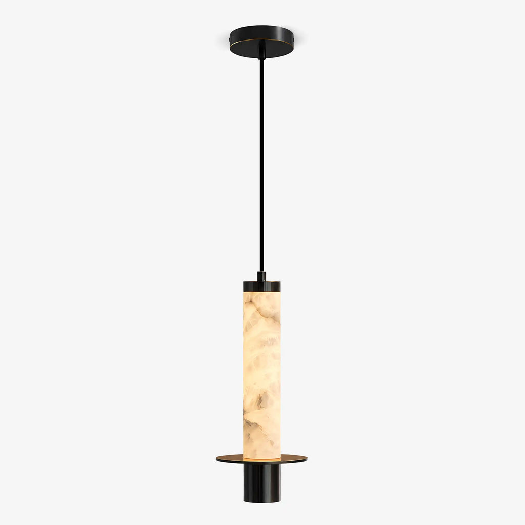 GOODNEST PLINTH | Alabaster Cylinder Pendant