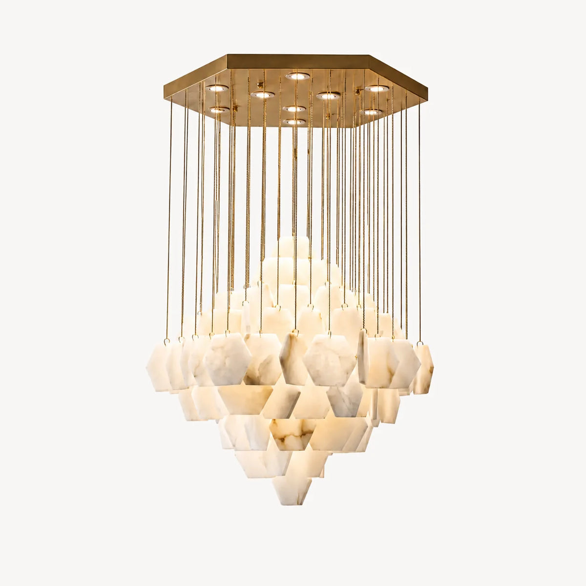 GOODNEST TORRENT | Alabaster Cascade Chandelier
