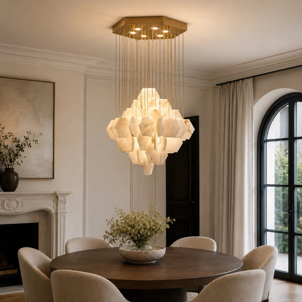 GOODNEST TORRENT | Alabaster Cascade Chandelier