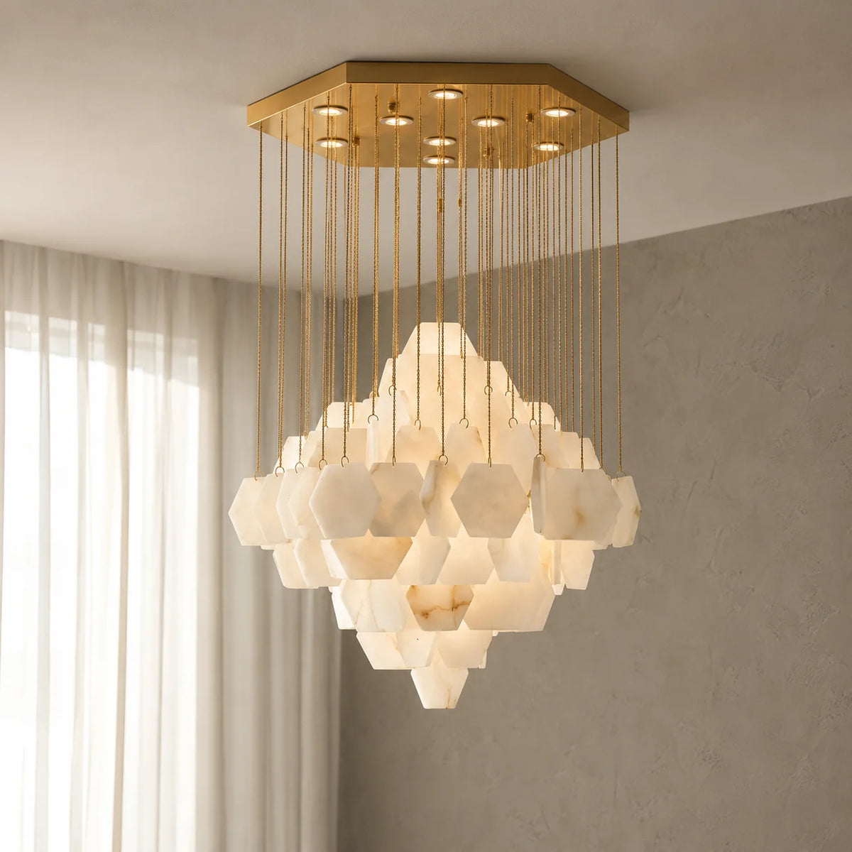 GOODNEST TORRENT | Alabaster Cascade Chandelier