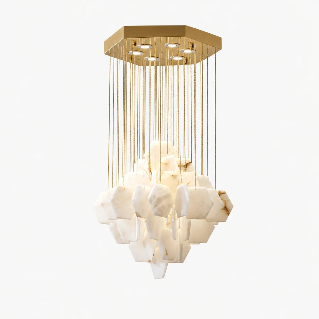 GOODNEST TORRENT | Alabaster Cascade Chandelier