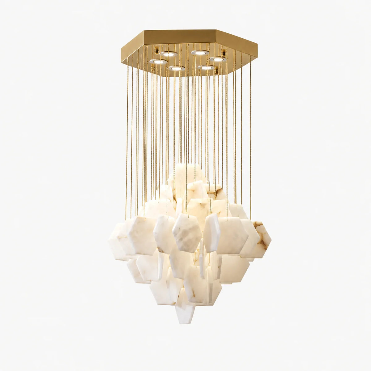 GOODNEST TORRENT | Alabaster Cascade Chandelier